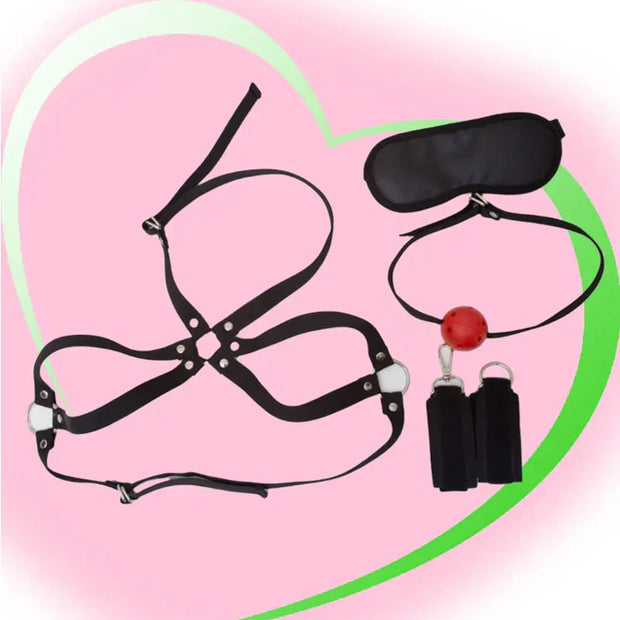 BDSM 4pcs Adult Sex Toys Games Handcuffs