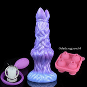 Alien Silicone Pneumatic Ovipositor Dildo with eggs