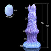 Alien Silicone Pneumatic Ovipositor Dildo with eggs