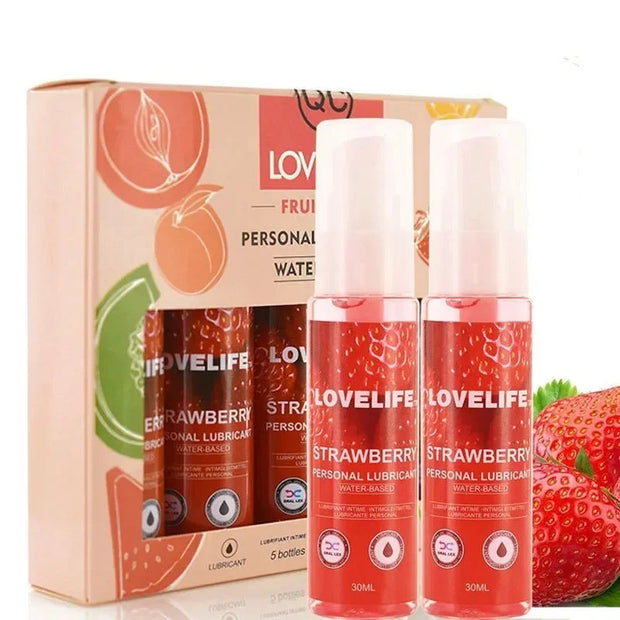 30ml Strawberry Flavor Edible Lubricant for Anal and Vaginal Oral gel