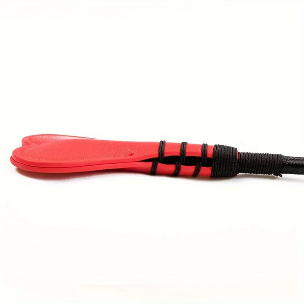 Flirting Love Shaped leather spanking Paddle