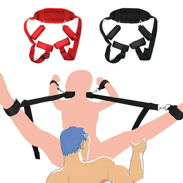 Adjustable BDSM Handcuffs ankle bracelets