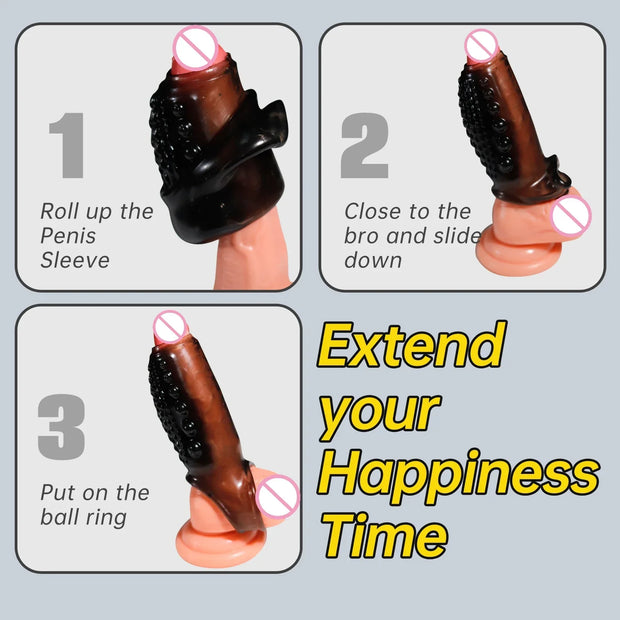 Silicone Penis Enlargement and Extender