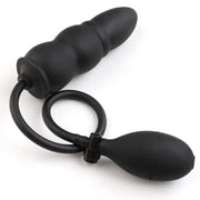 Silicone Inflatable Dildo Butt Plug