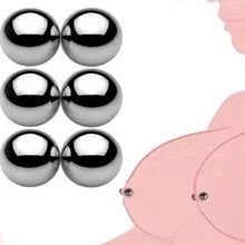 Powerful Magnetic Orbs Nipple Clitoris Labia Clamps Sex Toy BDSM