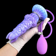 Alien Silicone Pneumatic Ovipositor Dildo with eggs