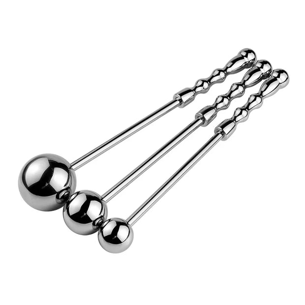 Metal Ball Anal Butt Plug